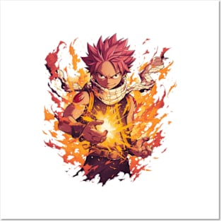 natsu Posters and Art